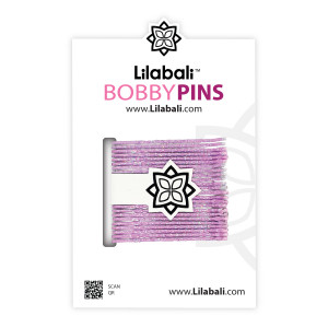 Bobby Pins Sparkly Light Pink