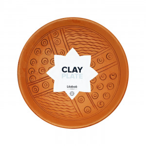 Clay Plate With Design